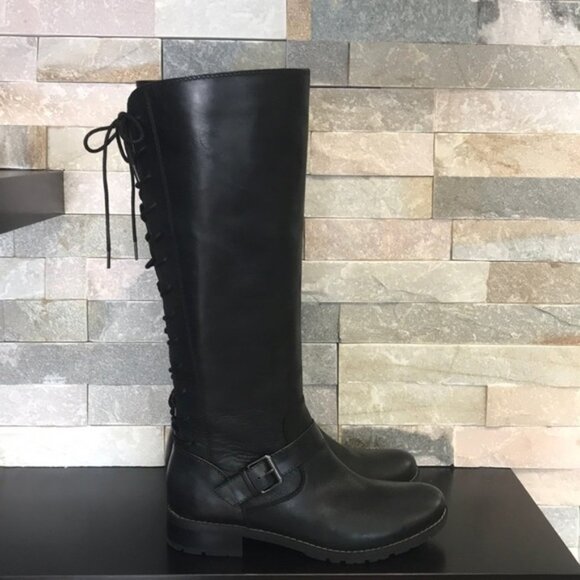 Sofft Kristie Leather Lace Up Tall Boot - Picture 5 of 9